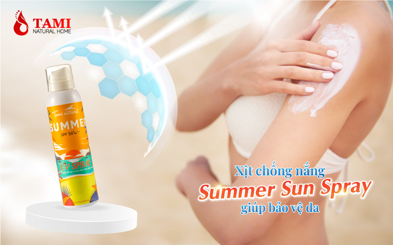 Lý do nên dùng xịt chống nắng Summer Sun Spray mỗi ngày 1