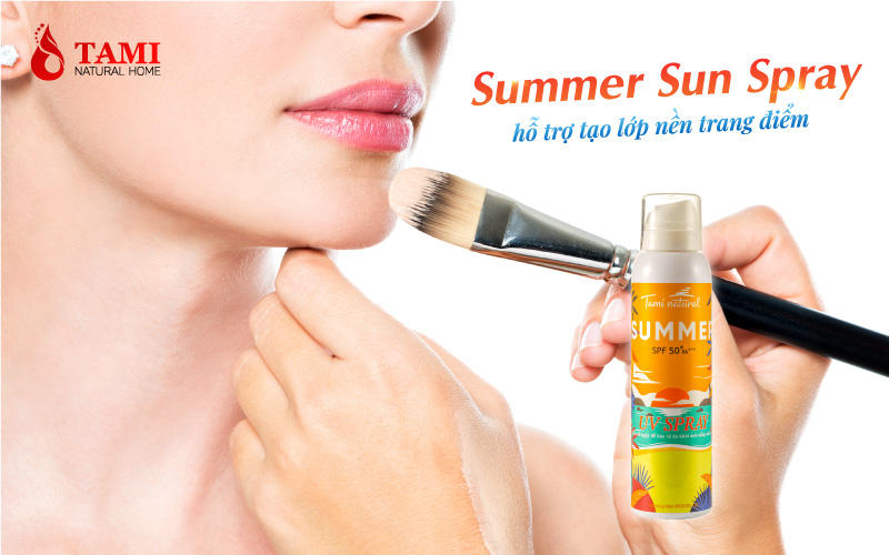 Lý do nên dùng xịt chống nắng Summer Sun Spray mỗi ngày 5