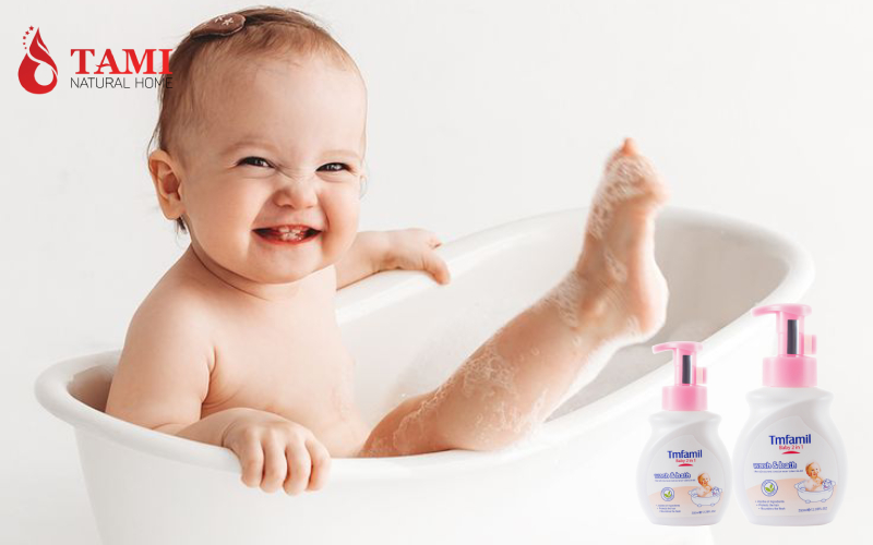 Gia công sữa tắm thảo dược dưỡng ẩm cho da bé